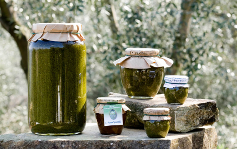 Pesto ligure con Basilico genovese DOP