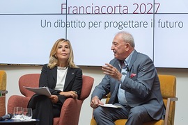 Vittorio Moretti e Maria Latella