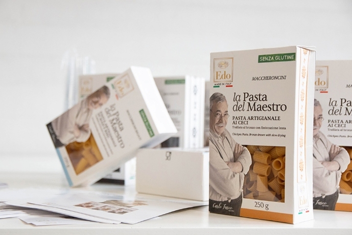 Linea di pasta gluten free Bio e 100% italiana