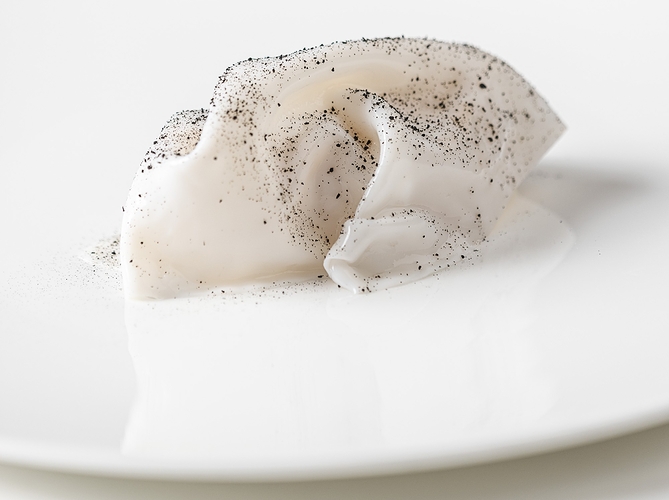 Ricetta: Seppia, allievo, mandorla e limone